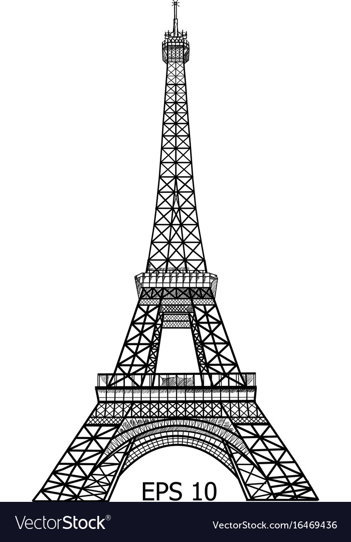 Detail Eiffel Tower Vector Png Nomer 17