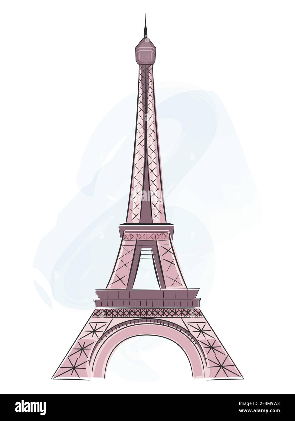 Detail Eiffel Tower Vector Png Nomer 39