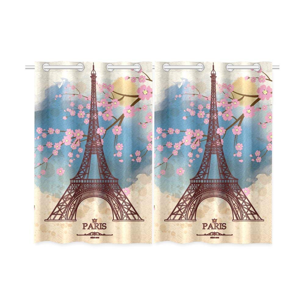 Detail Eiffel Tower Window Curtains Nomer 22