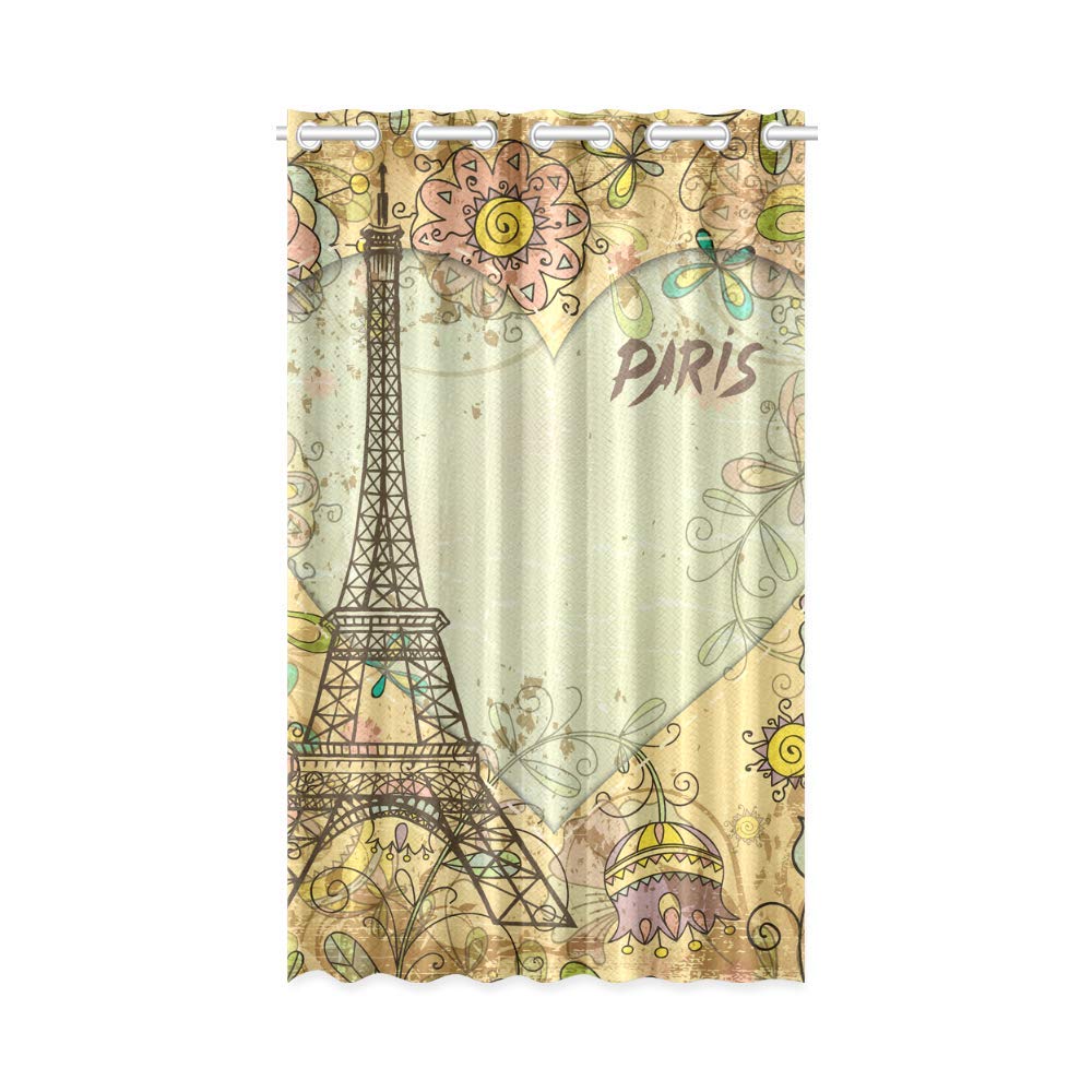 Detail Eiffel Tower Window Curtains Nomer 24
