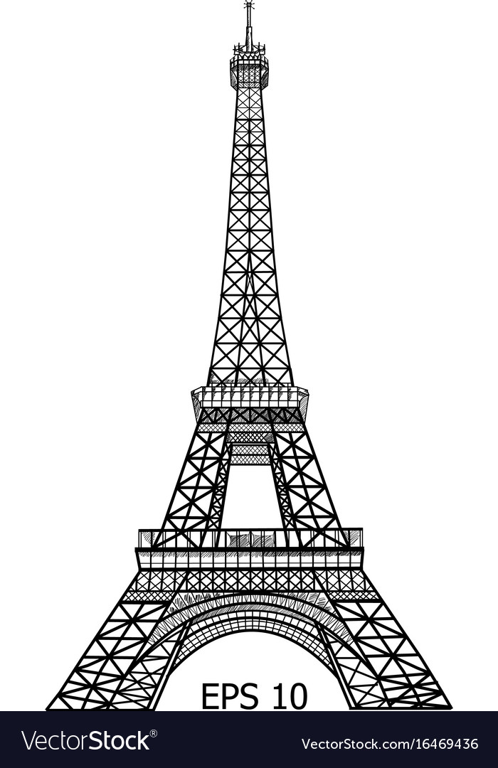 Detail Eiffel Vector Png Nomer 17