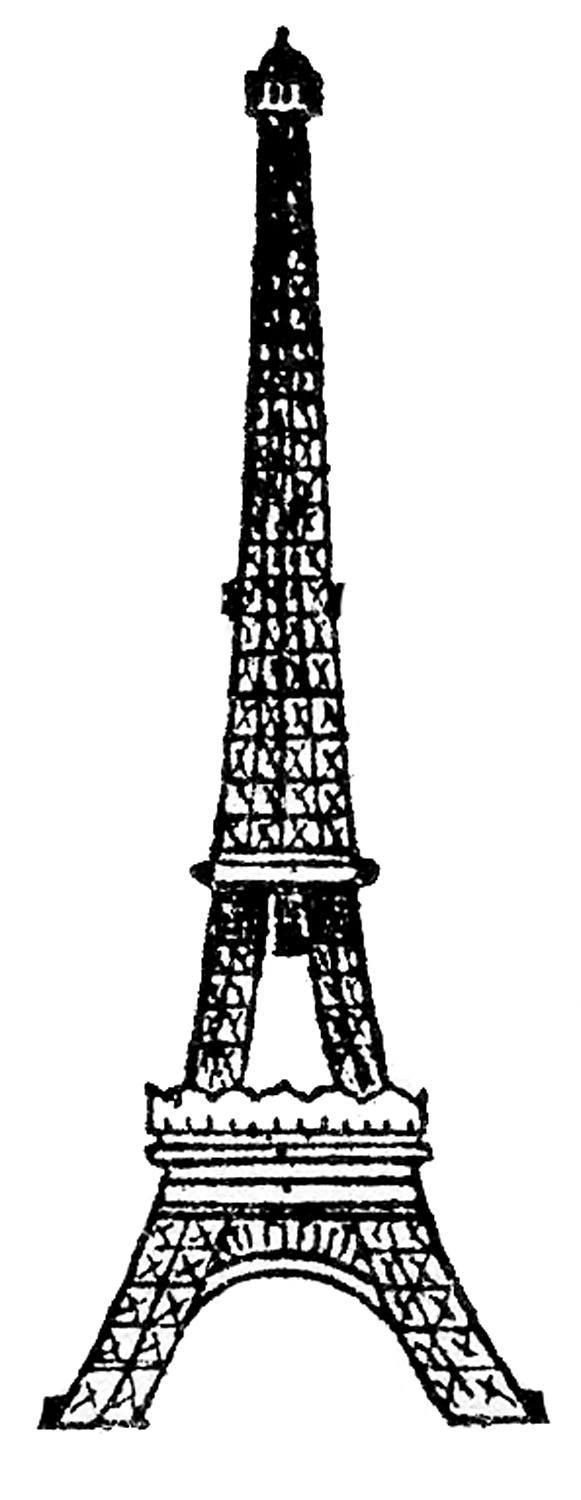 Detail Eiffle Tower Clip Art Nomer 49