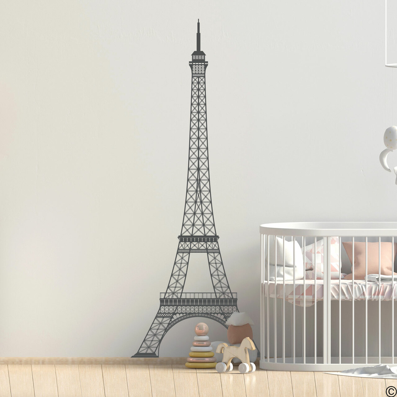 Detail Eiffle Tower Wall Sticker Nomer 23