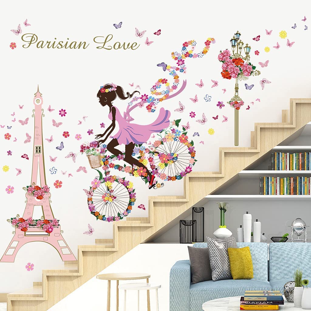 Detail Eiffle Tower Wall Sticker Nomer 26