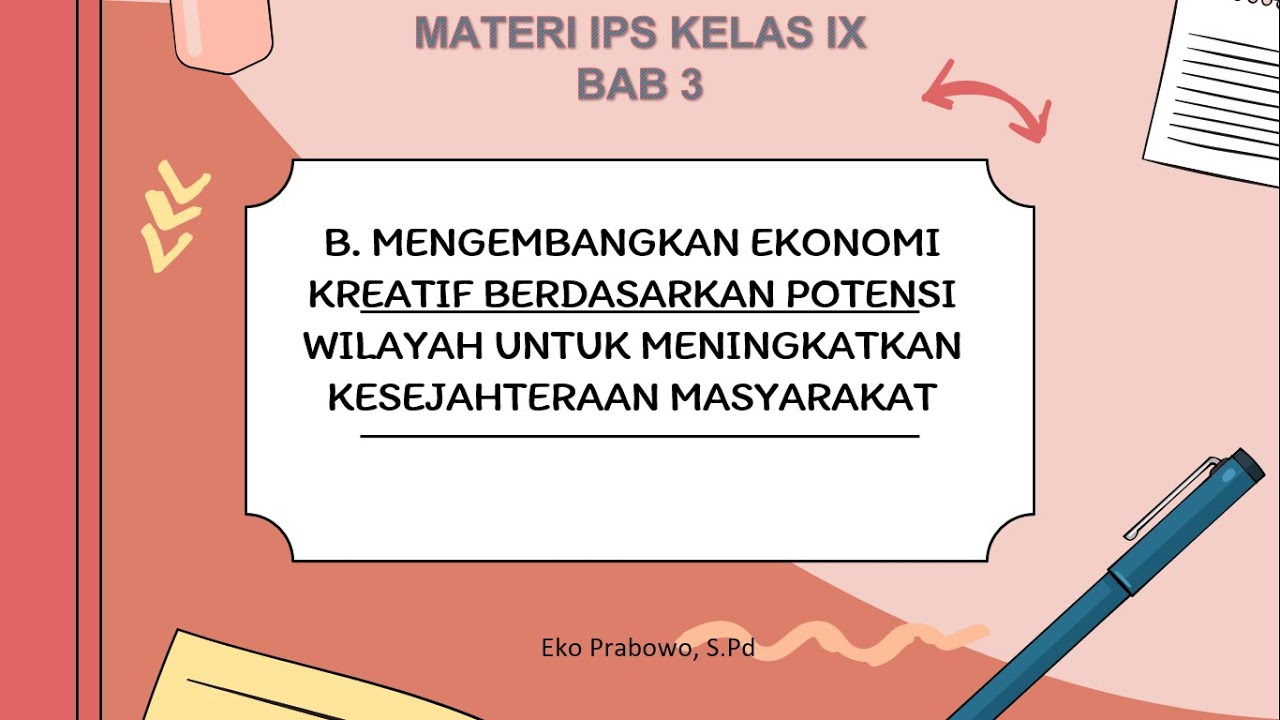 Detail Ekonomi Kreatif Ppt Nomer 43