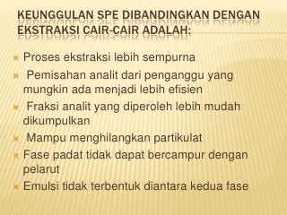 Detail Ekstraksi Fase Padat Nomer 32