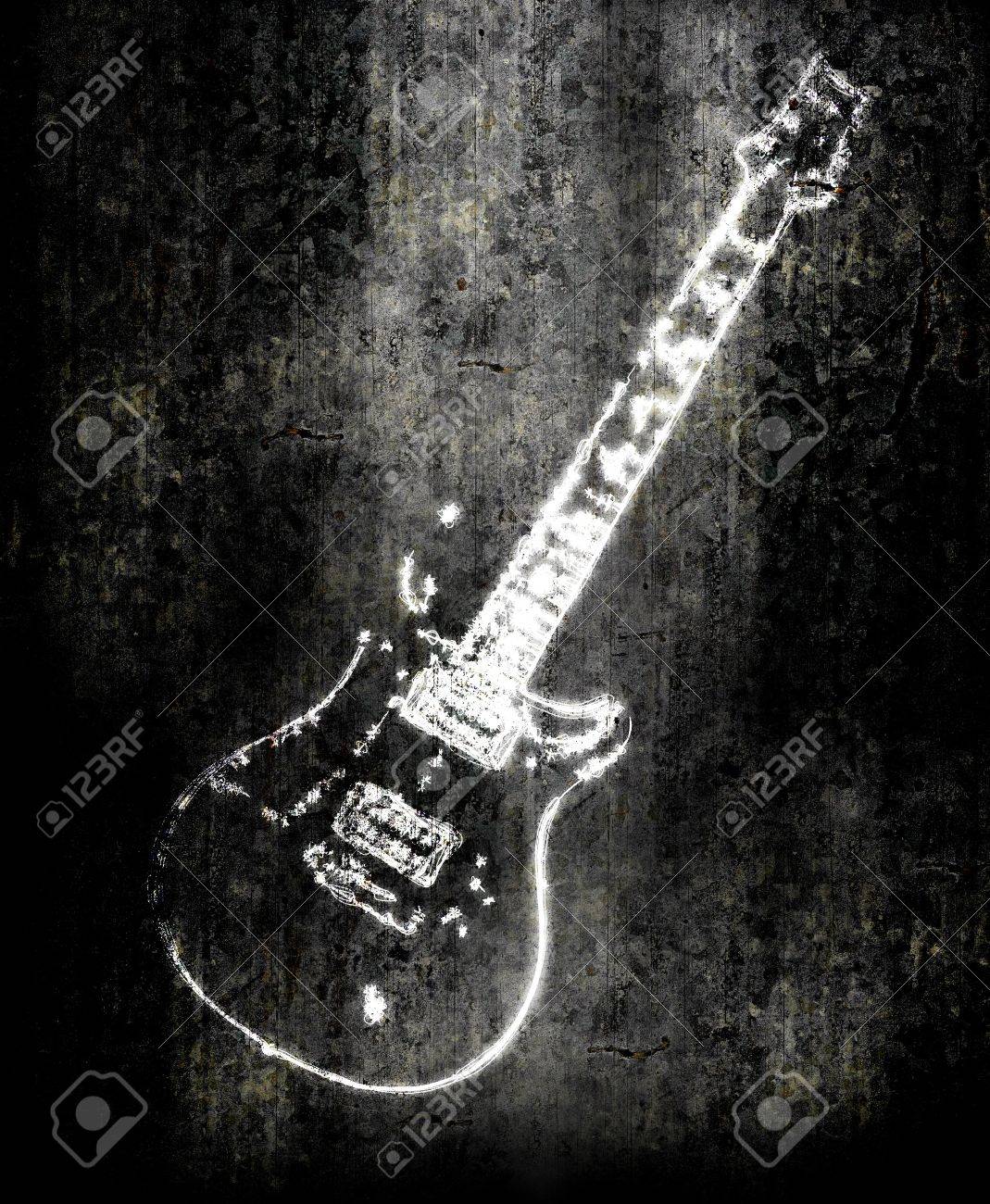 Detail Electric Guitar Background Nomer 26