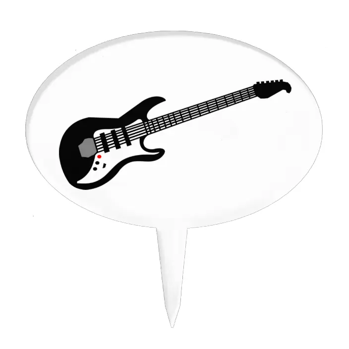 Detail Electric Guitar Cake Template Nomer 13