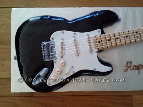 Detail Electric Guitar Cake Template Nomer 14