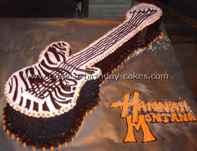 Detail Electric Guitar Cake Template Nomer 46