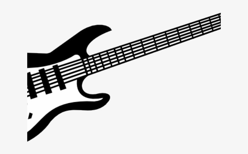 Detail Electric Guitar Clipart Black And White Nomer 9
