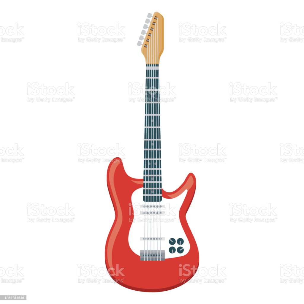 Detail Electric Guitar Transparent Nomer 15