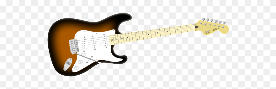 Detail Electric Guitar Transparent Nomer 33