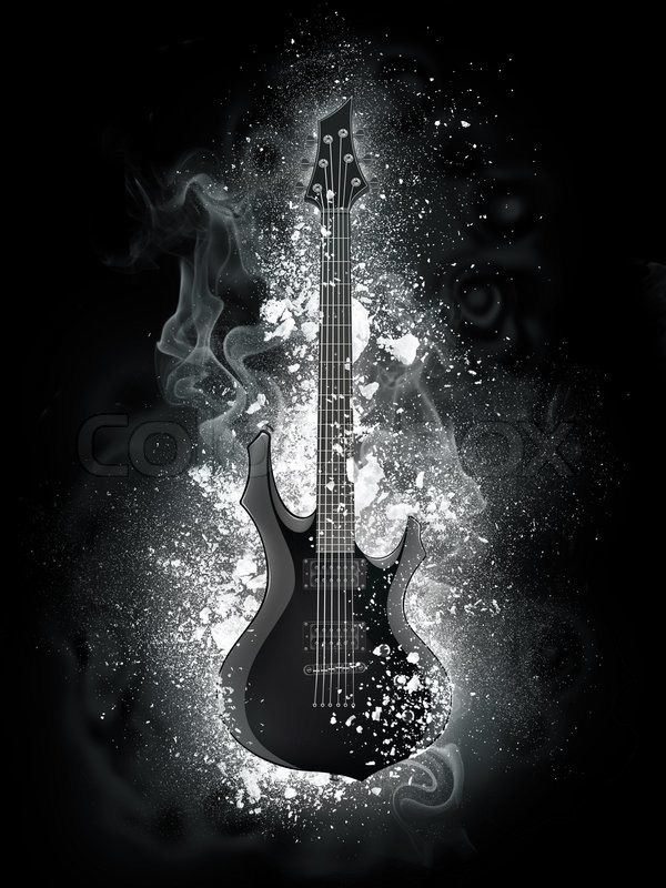 Detail Electric Guitars Backgrounds Nomer 17