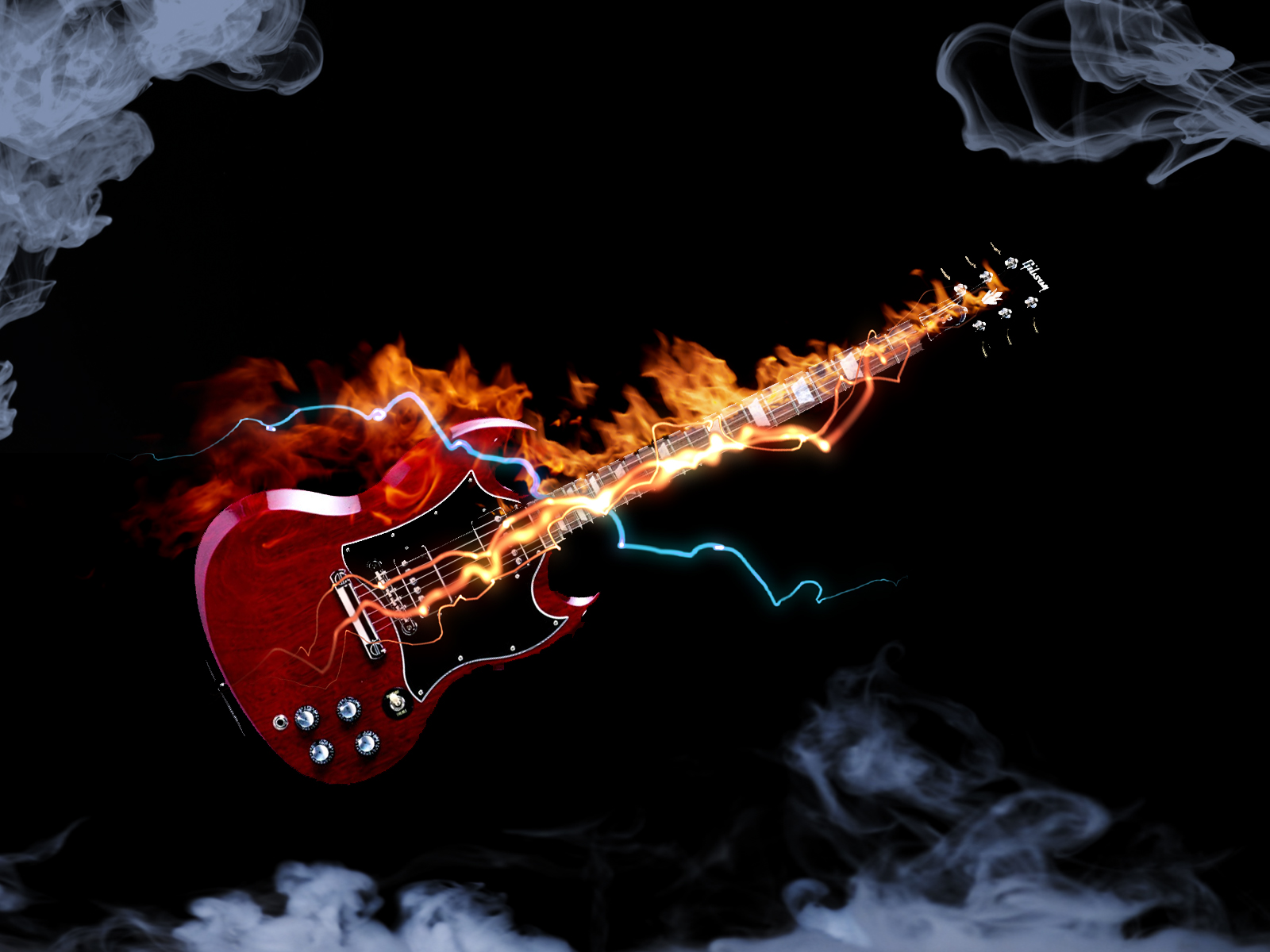 Detail Electric Guitars Backgrounds Nomer 32