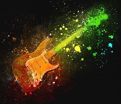 Detail Electric Guitars Backgrounds Nomer 49