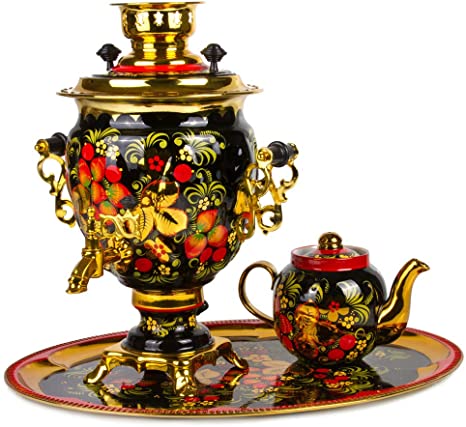 Detail Electric Russian Samovar Nomer 4