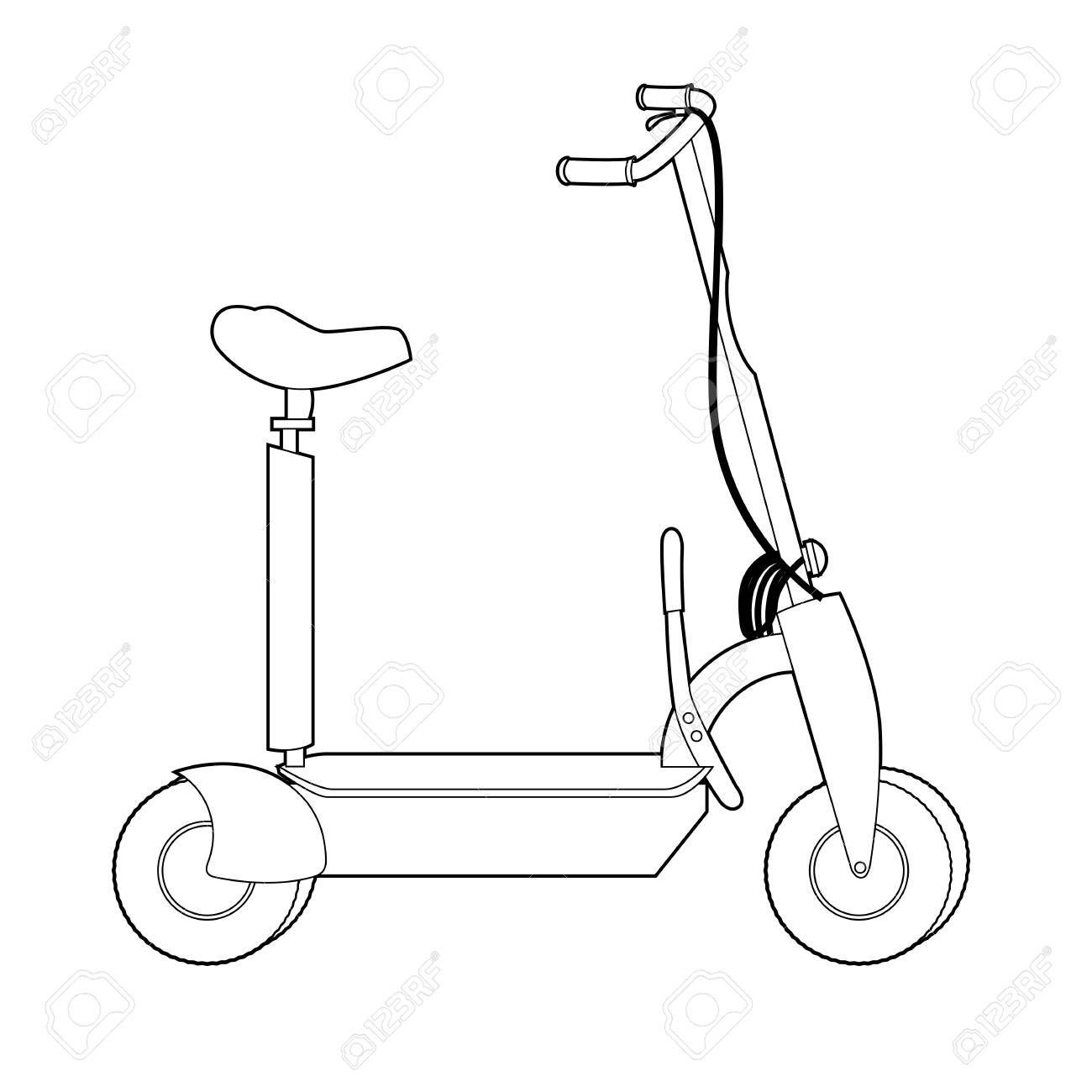 Detail Electric Scooter Clipart Nomer 19