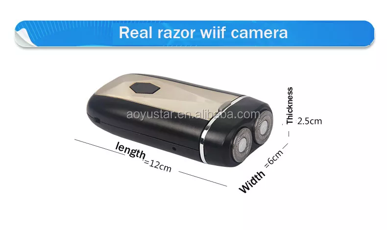 Detail Electric Shaver Spy Camera Nomer 28