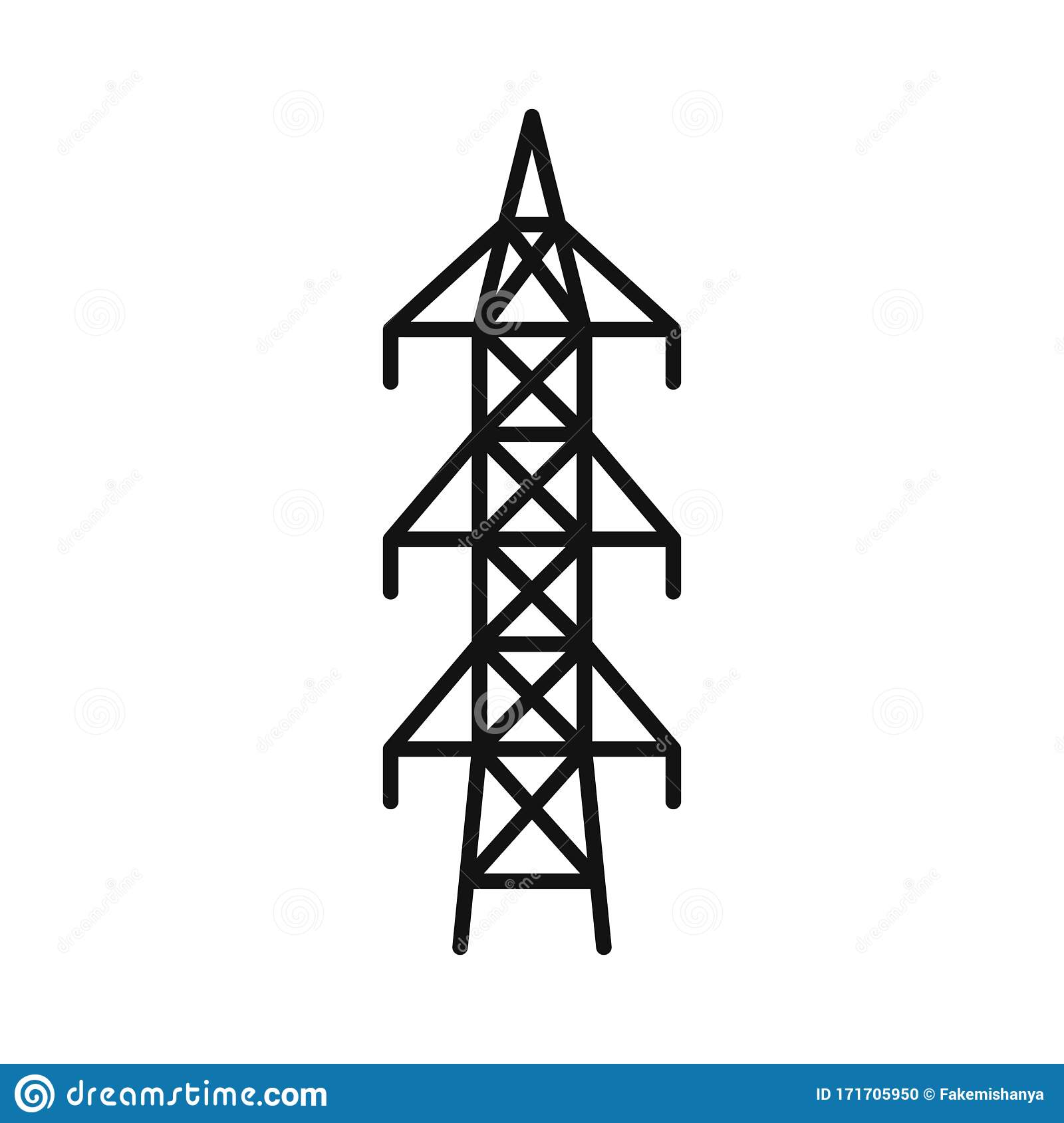 Detail Electric Tower Clipart Nomer 43