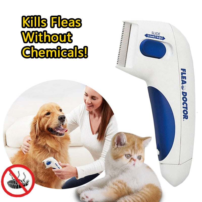 Detail Electronic Flea Comb For Cats Nomer 55