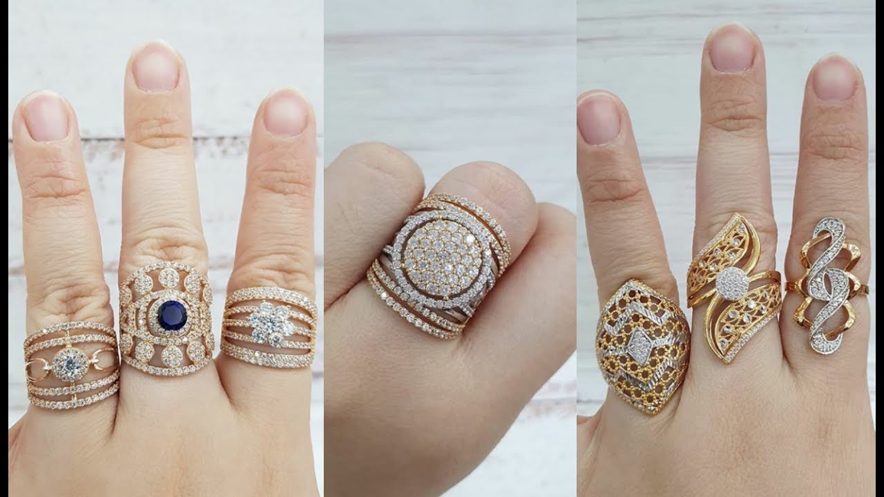 Detail Elegan Model Cincin Emas Terbaru Nomer 30