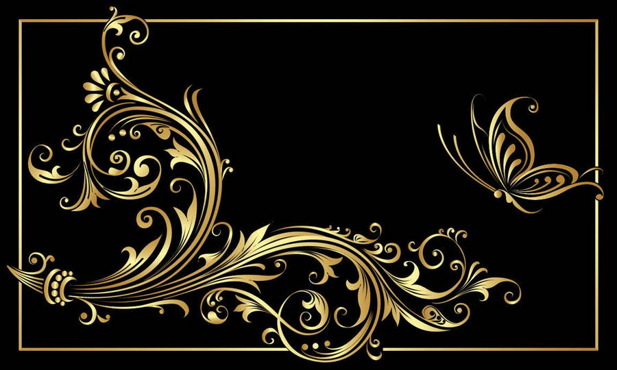 Detail Elegant Black And Gold Background Nomer 15