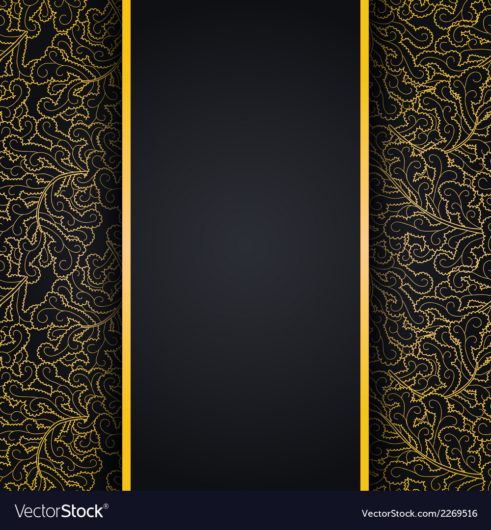 Detail Elegant Black And Gold Background Nomer 4