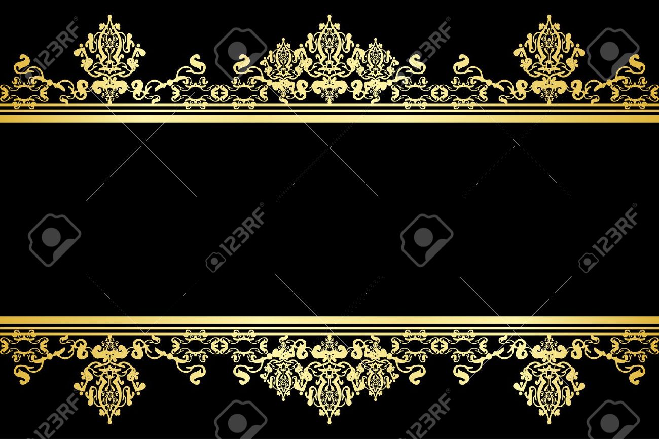 Detail Elegant Black And Gold Background Nomer 32