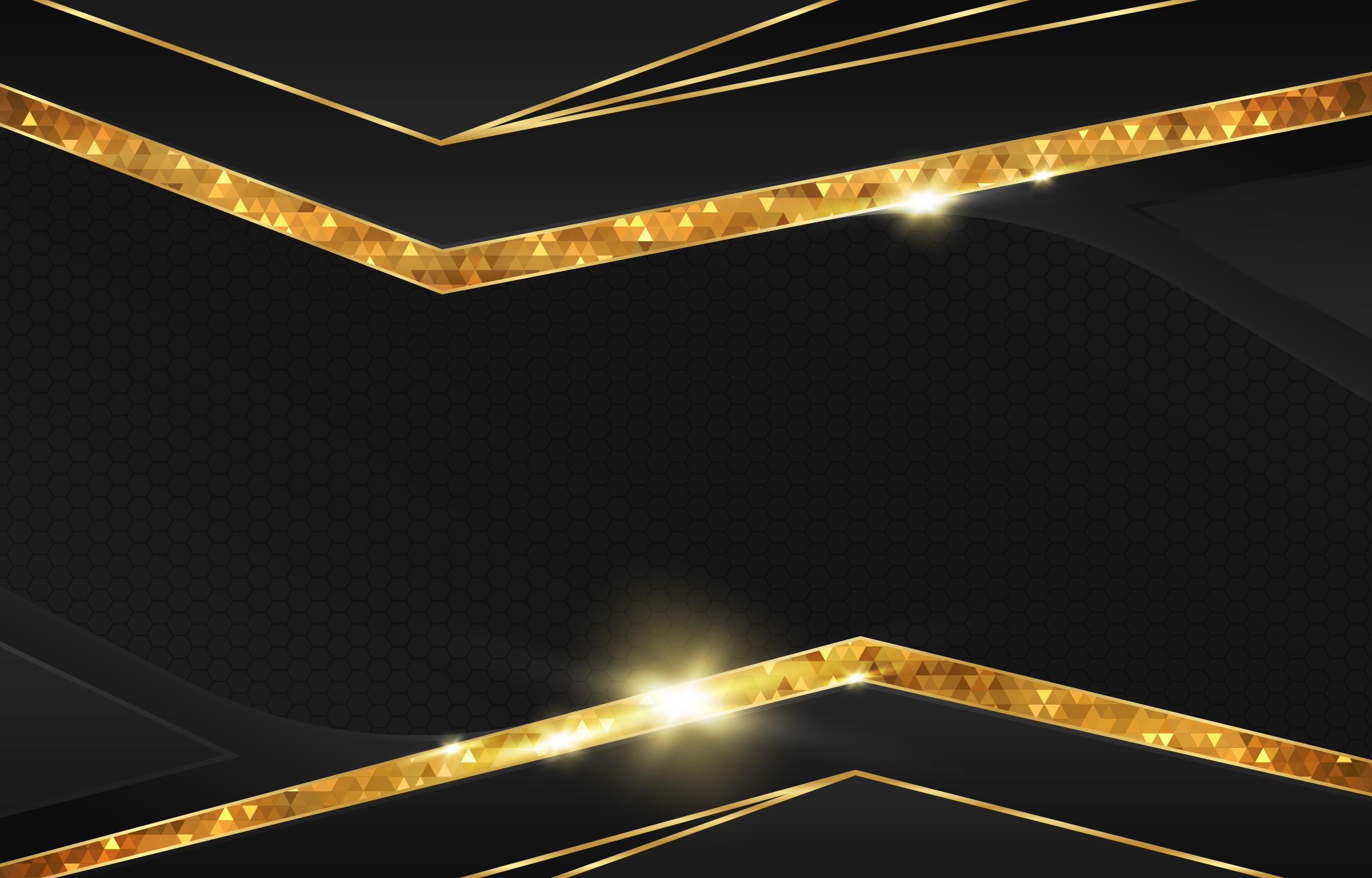 Detail Elegant Black And Gold Background Nomer 43