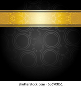 Detail Elegant Black And Gold Background Nomer 57