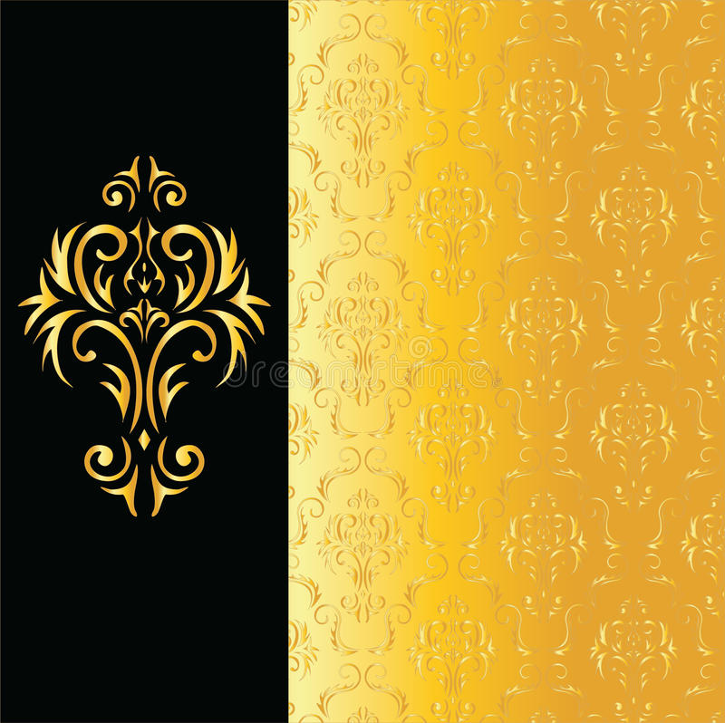 Detail Elegant Black And Gold Background Nomer 7