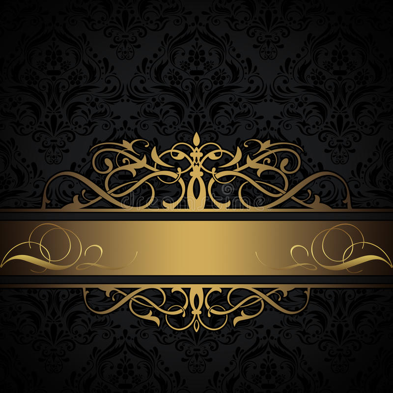 Detail Elegant Black And Gold Background Hd Nomer 13