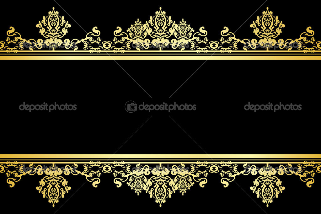 Detail Elegant Black And Gold Background Hd Nomer 42