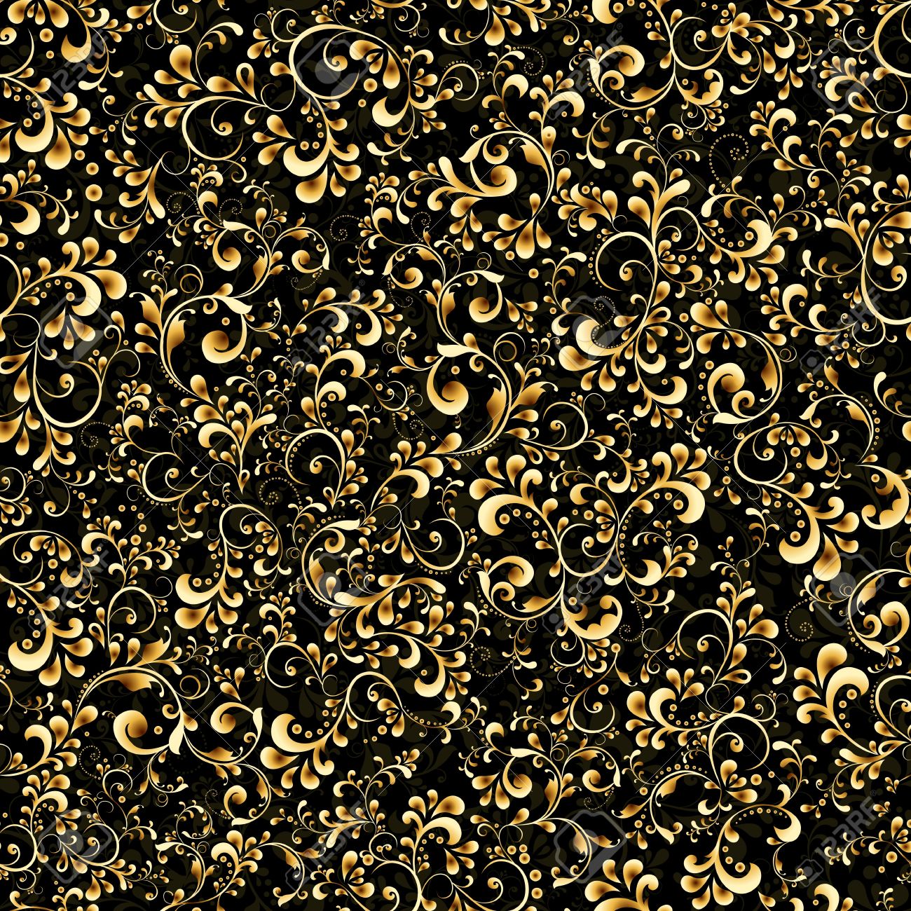 Detail Elegant Black And Gold Wallpaper Nomer 7