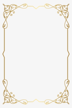 Detail Elegant Gold Border Png Nomer 31