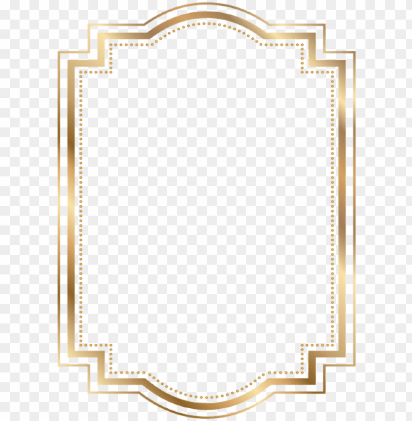 Detail Elegant Gold Frame Png Nomer 14
