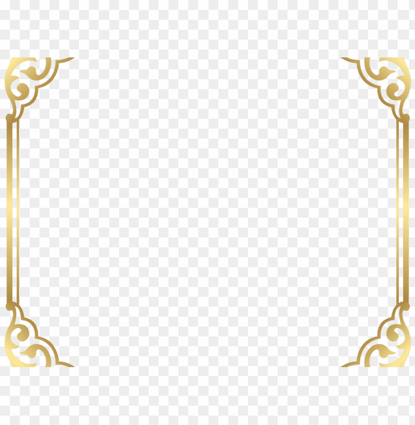 Detail Elegant Gold Frame Png Nomer 24