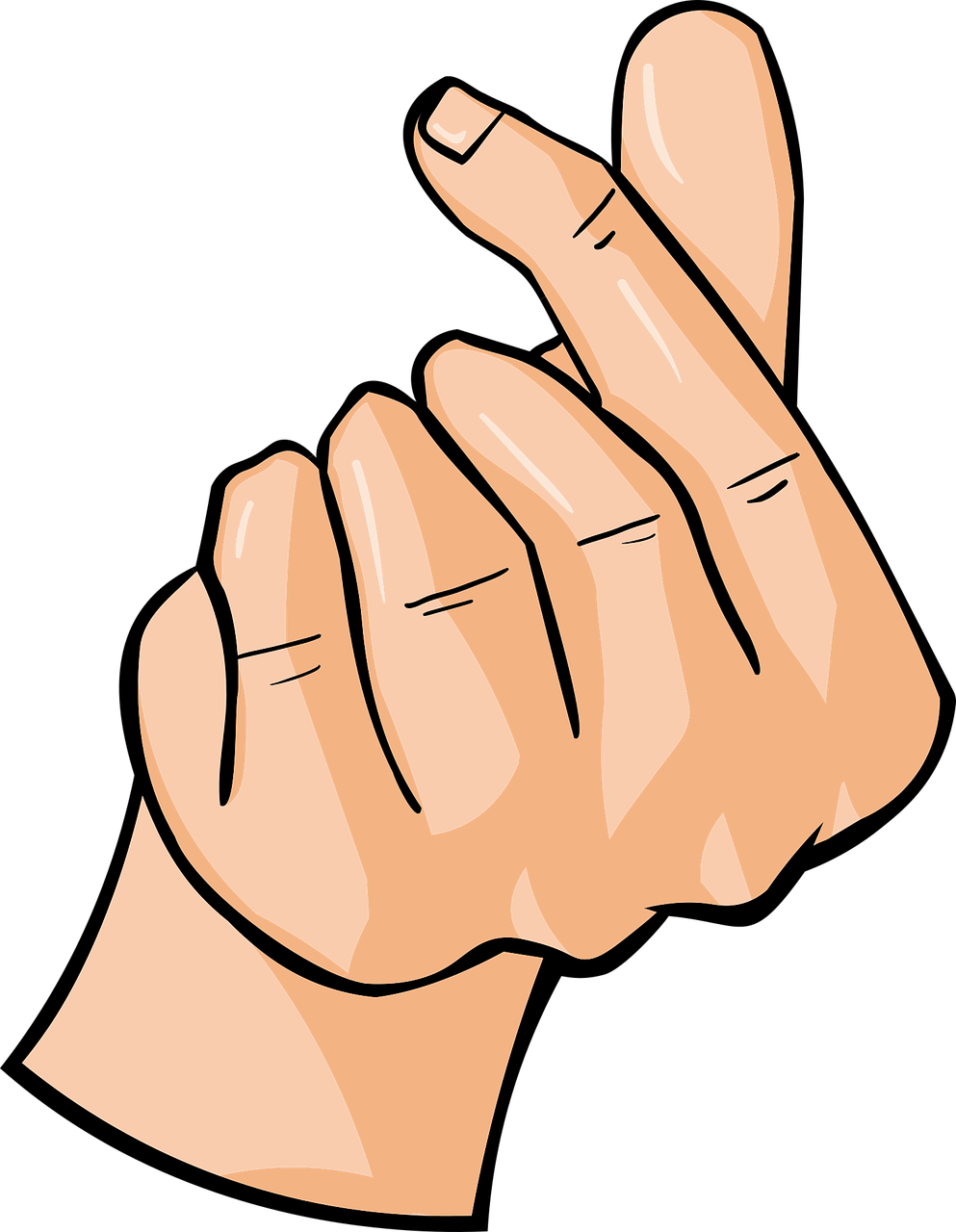 Detail Finger Hands Nomer 23