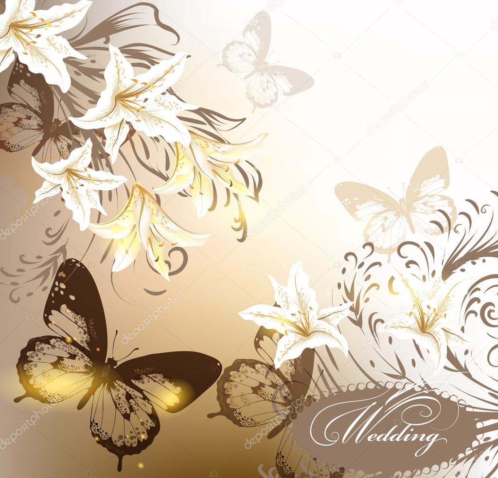 Detail Elegant Wedding Background Nomer 20