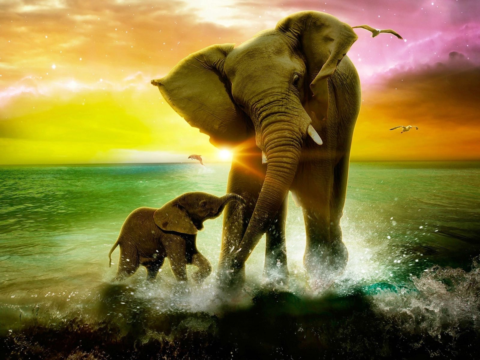 Detail Elephant Background Nomer 6