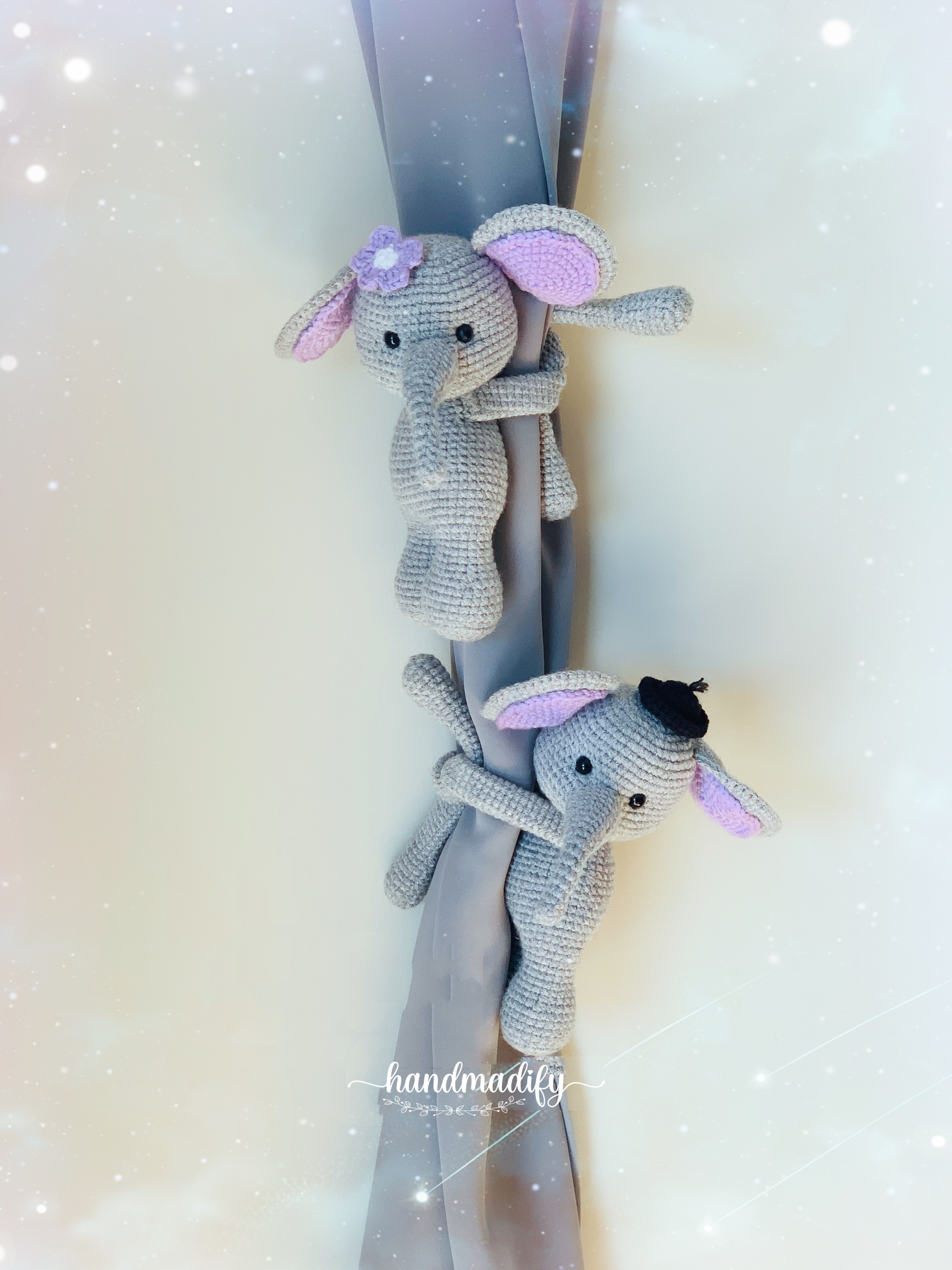 Elephant Curtain Tie Backs - KibrisPDR