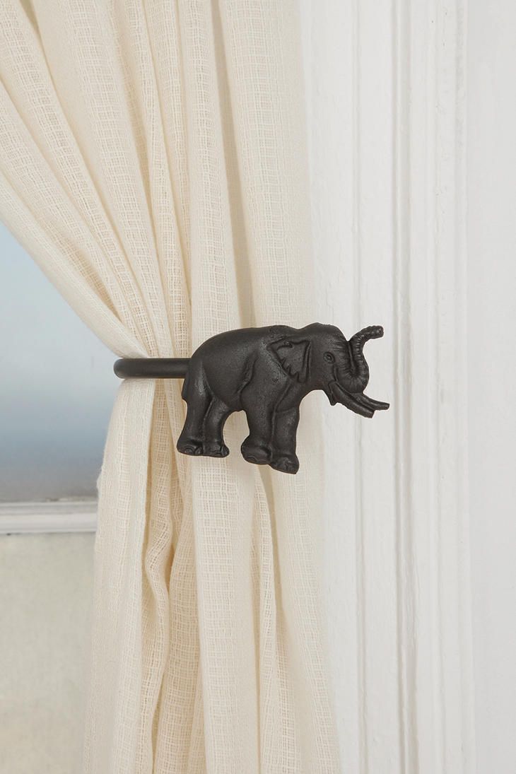 Detail Elephant Curtain Tie Backs Nomer 2