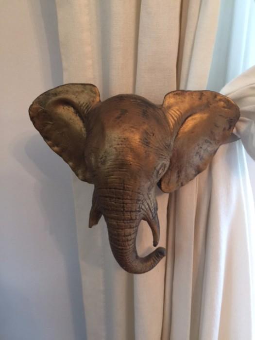 Detail Elephant Curtain Tie Backs Nomer 25