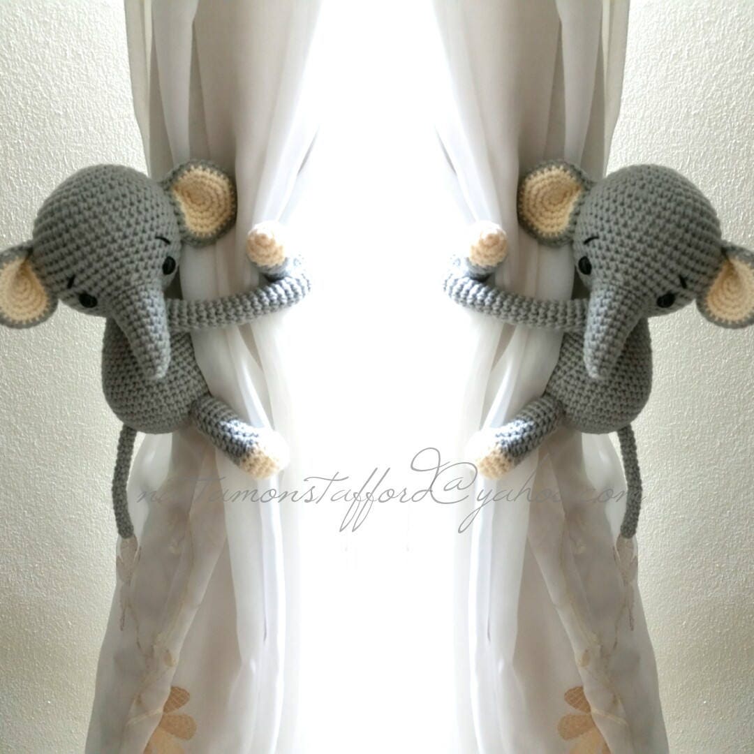 Detail Elephant Curtain Tie Backs Nomer 8