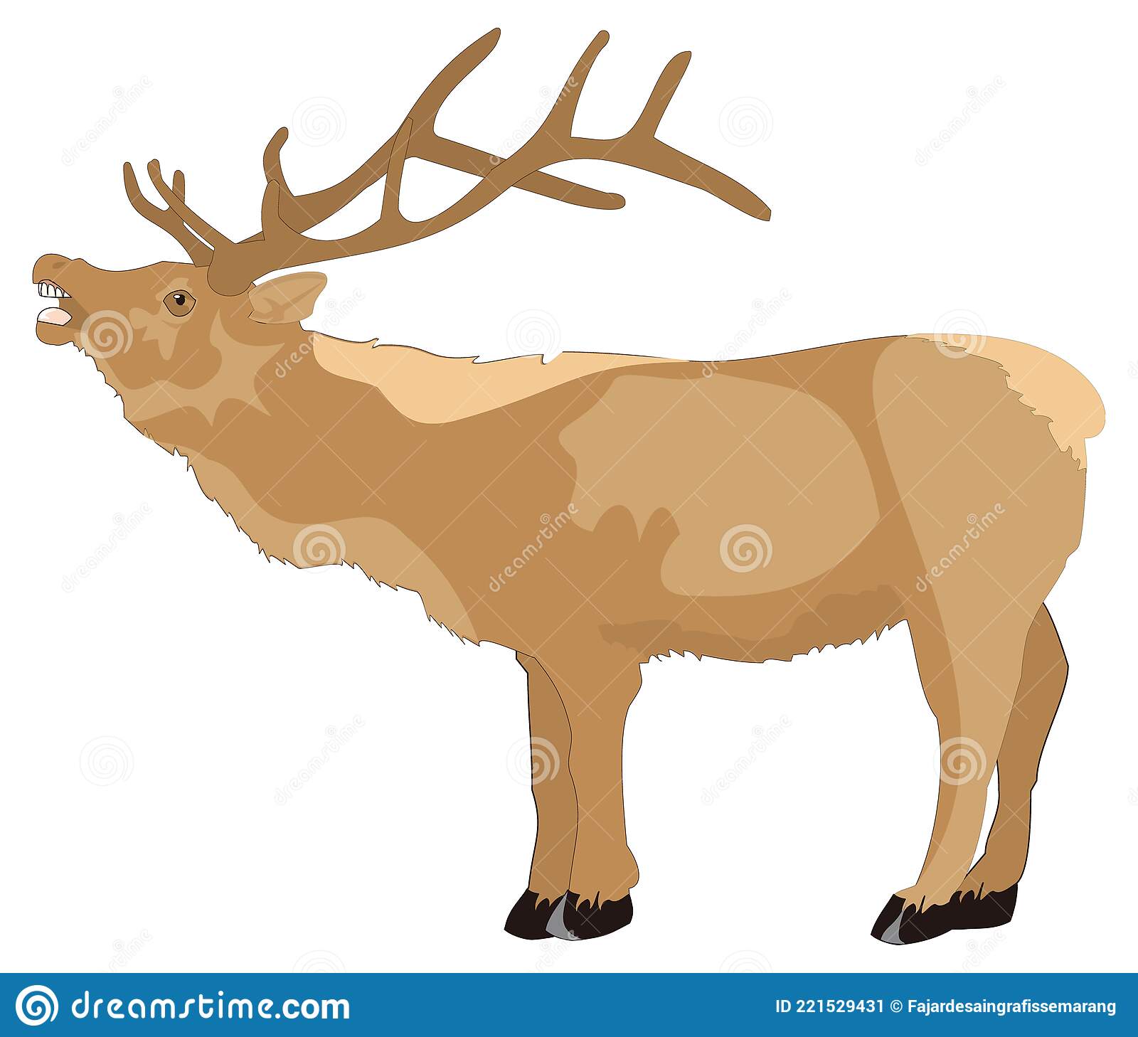 Detail Elk No Background Nomer 41