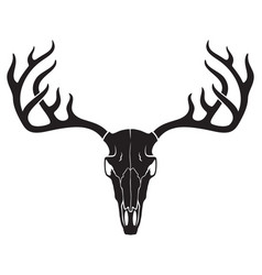 Detail Elk Skull Vector Nomer 13