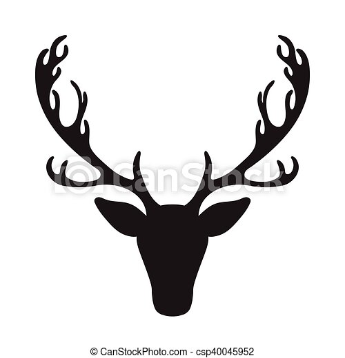 Detail Elk Skull Vector Nomer 21