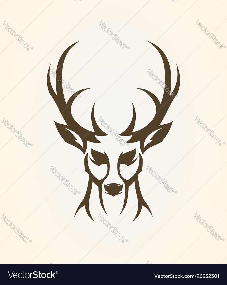 Detail Elk Skull Vector Nomer 41