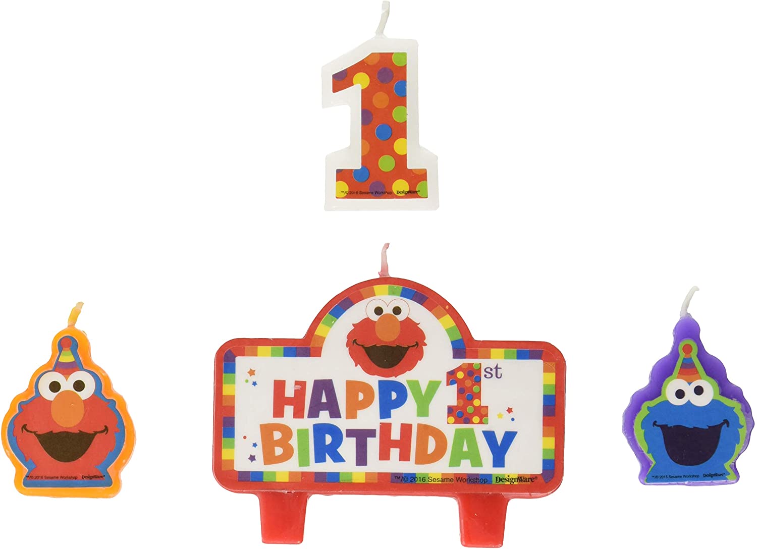 Detail Elmo 2nd Birthday Candle Nomer 22